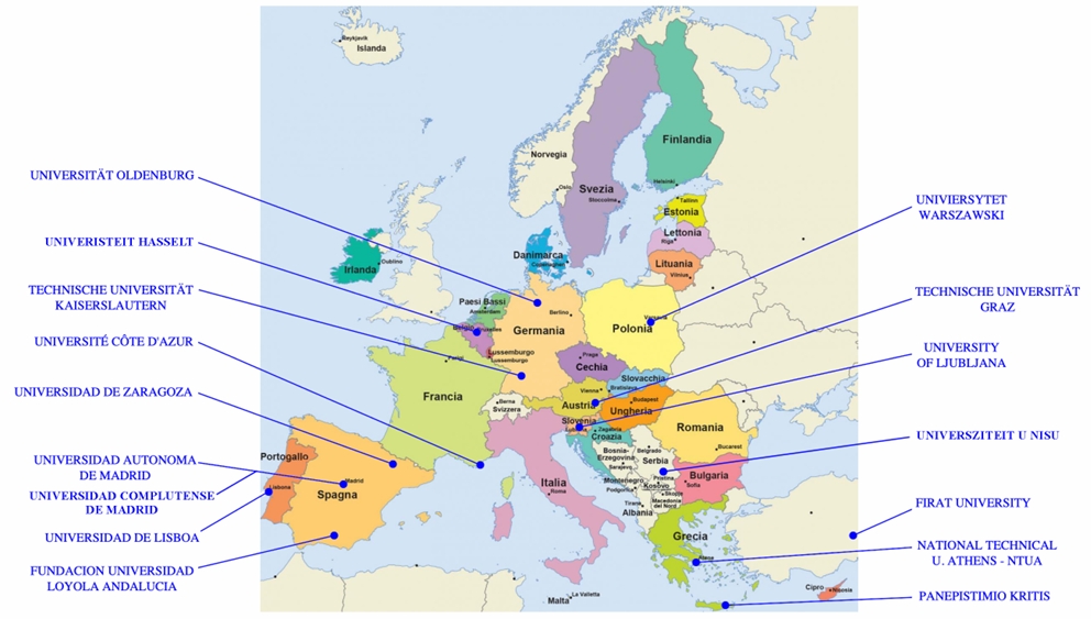 Distribuzione Geografica Accordi Erasmus (Maggio 2026)