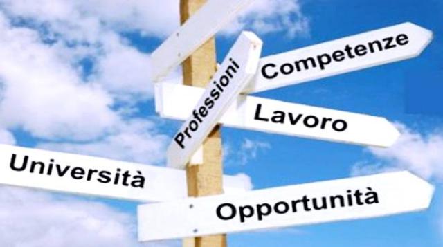 Frecce per orientarsi università azienda erasmus
